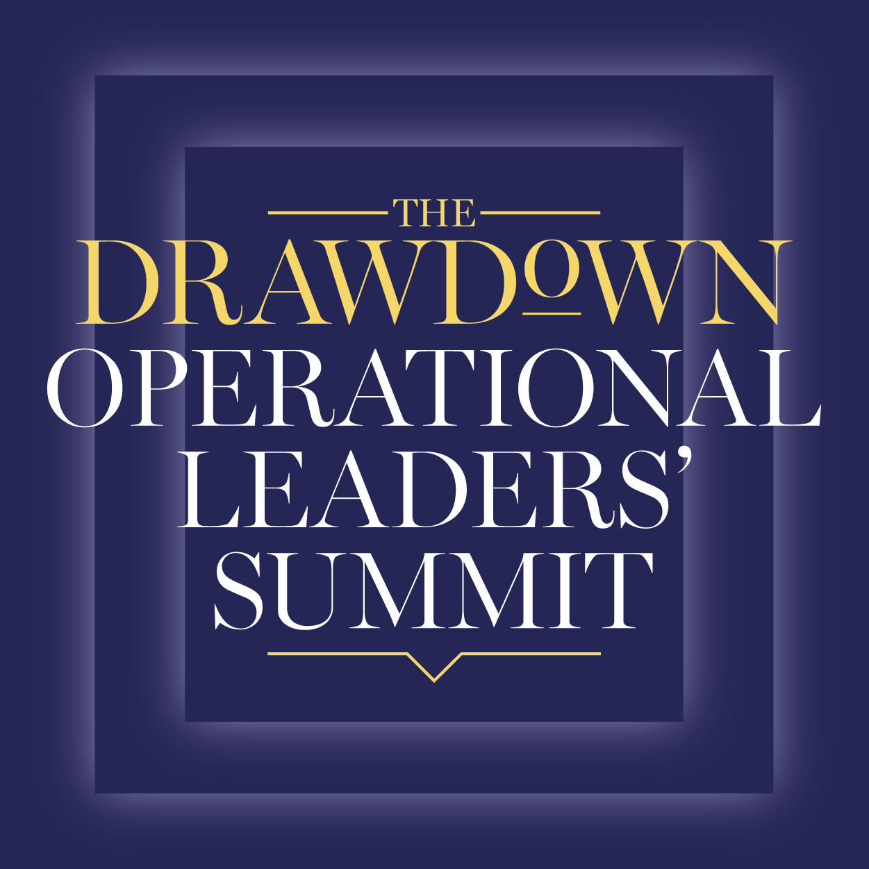 The Drawdown Operational Leaders’ Summit – Winter edition