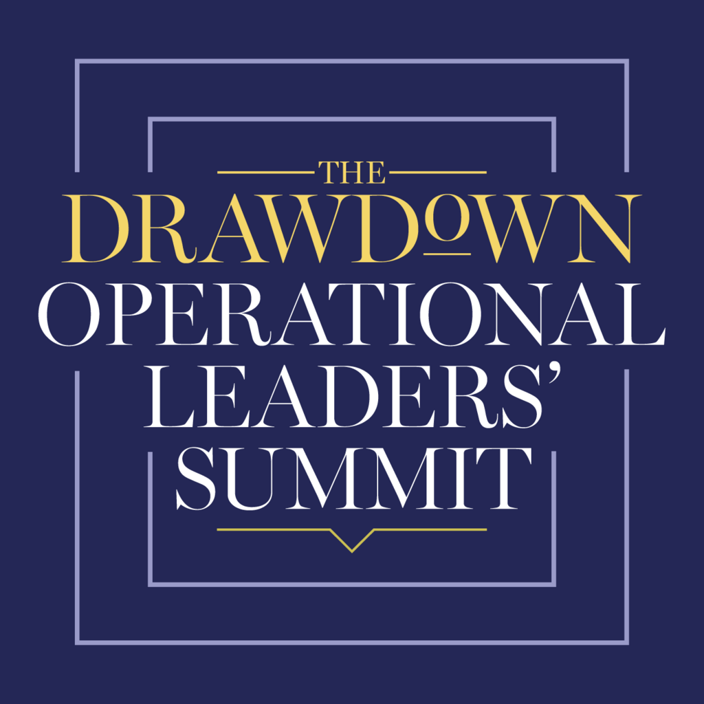 The Drawdown Operational Leaders’ Summit – Winter edition